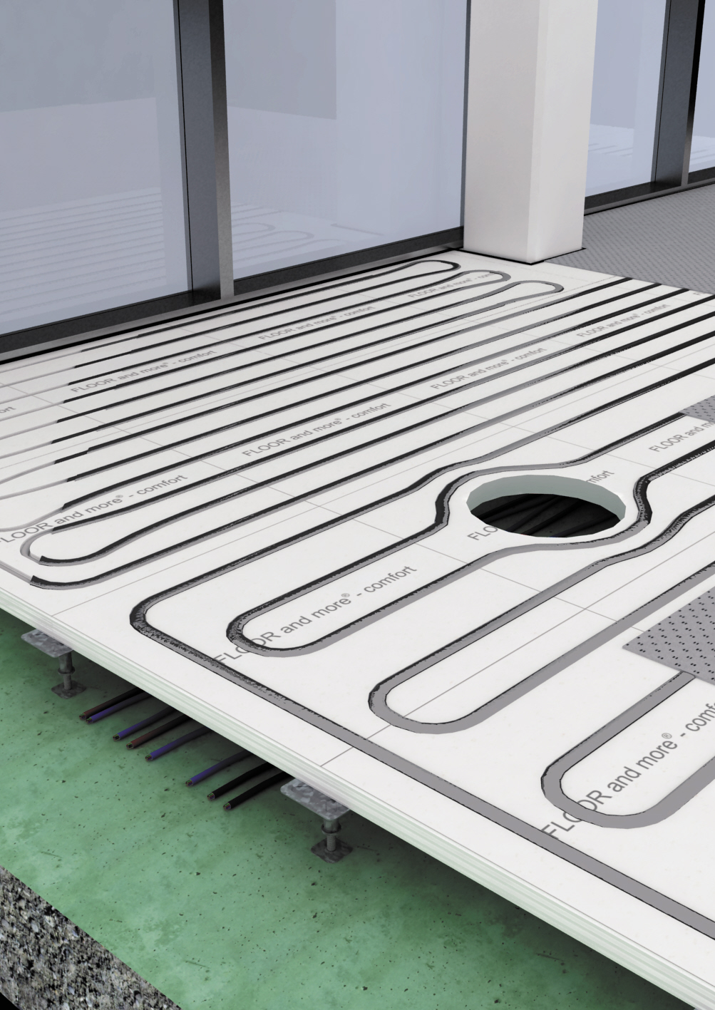 Dutinové podlahy FLOOR and more® comfort
